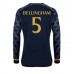 Real Madrid Jude Bellingham #5 Borta matchtröja 2023-24 Långärmad Billigt
